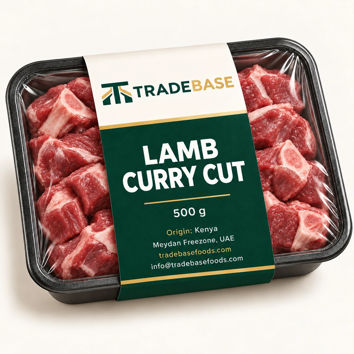Lamb Curry Cut, Bone-in — 500 g